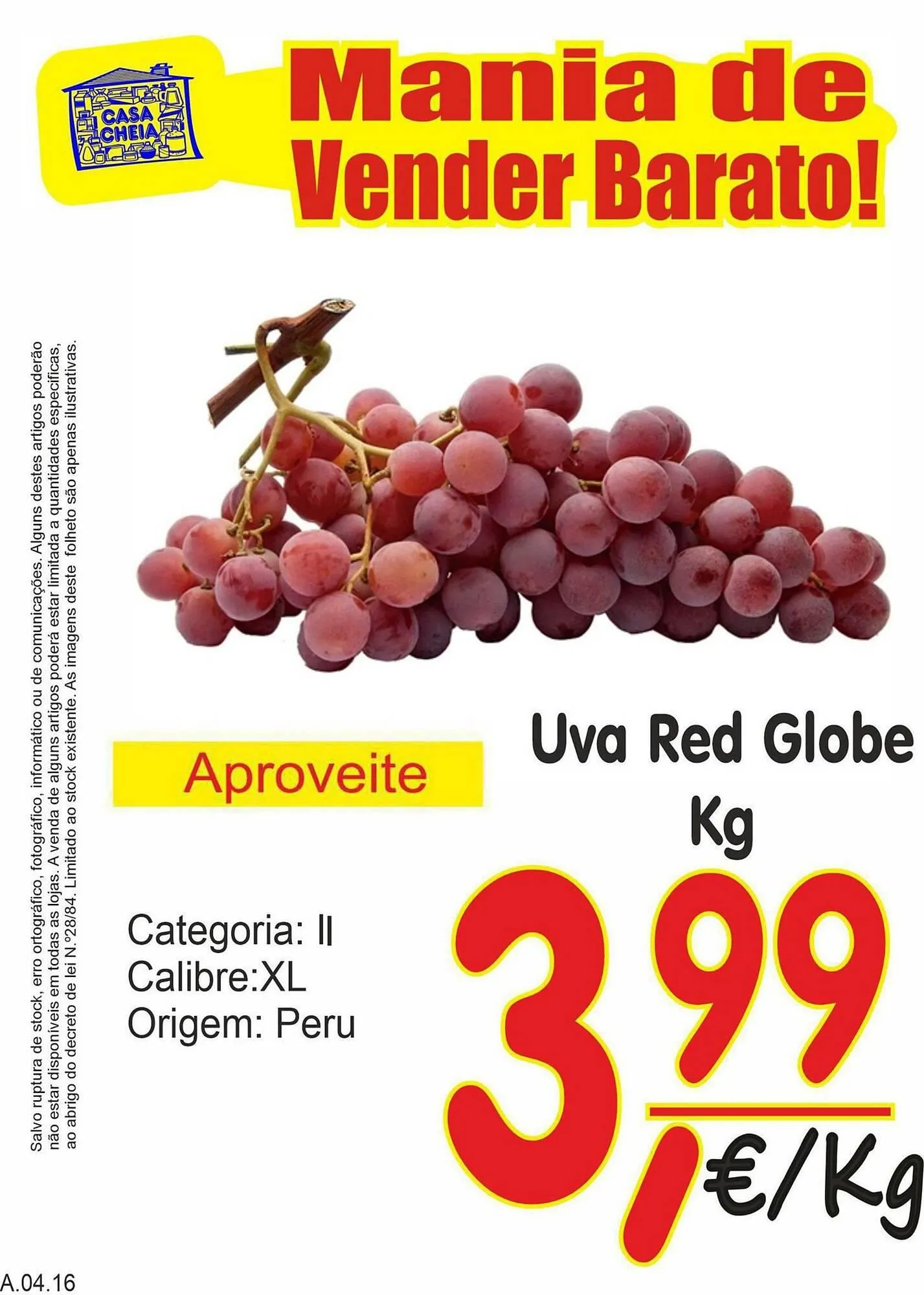 Folheto Folheto Casa Cheia de 14 de abril até 27 de abril 2025 - Pagina 16