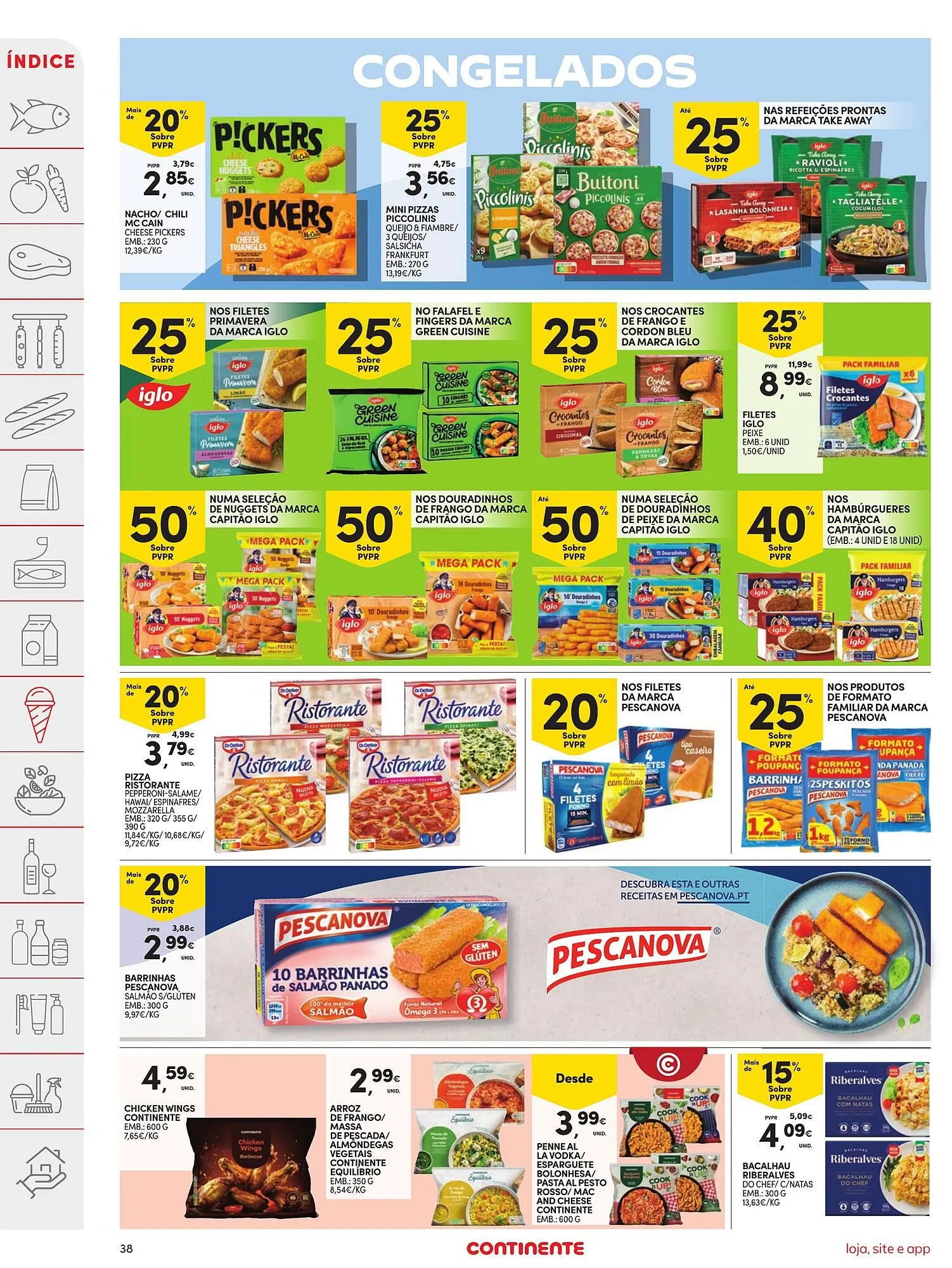 Folheto Folheto Continente de 3 de março até 9 de março 2026 - Pagina 38