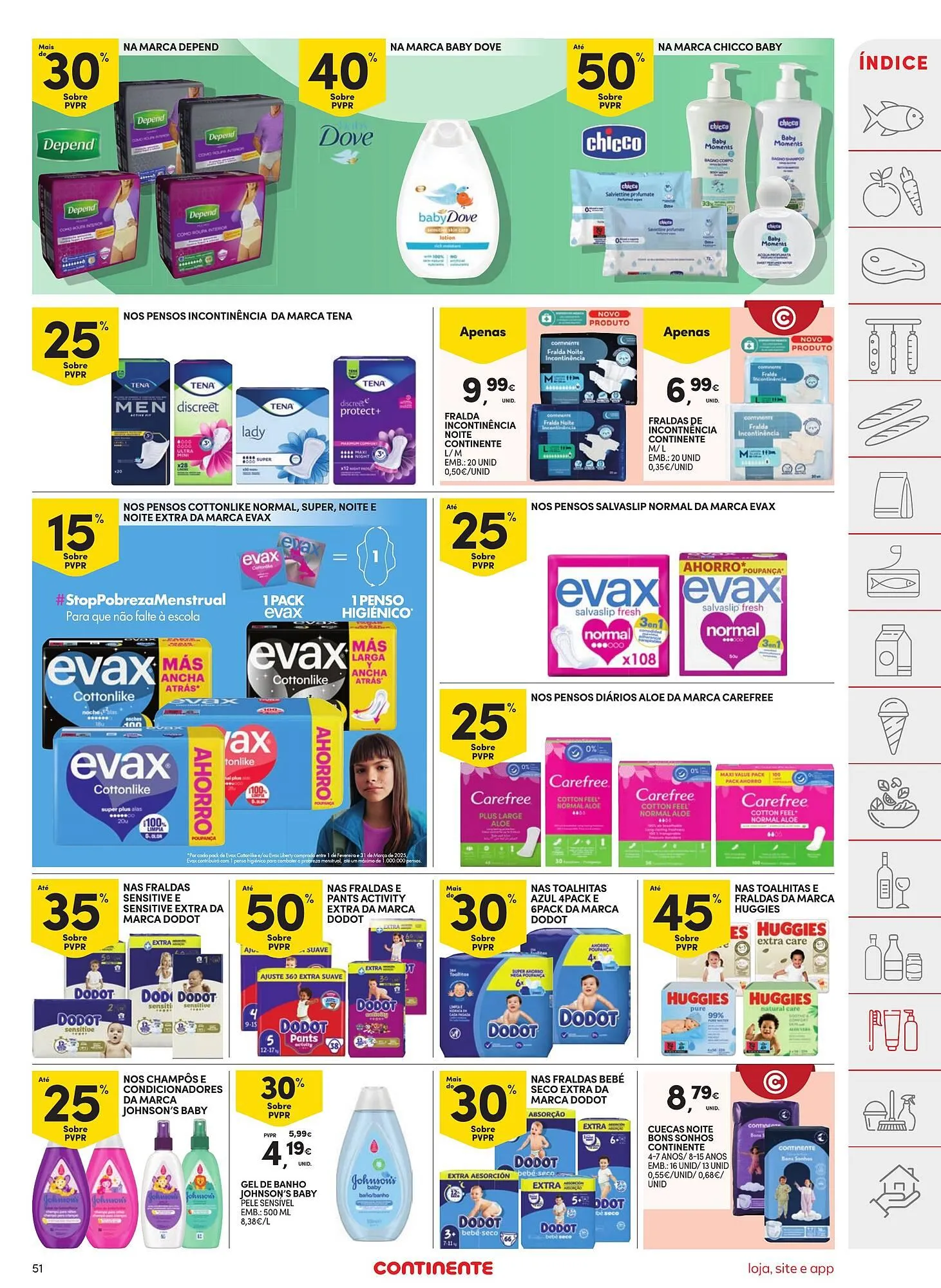 Folheto Folheto Continente de 18 de março até 24 de março 2025 - Pagina 51