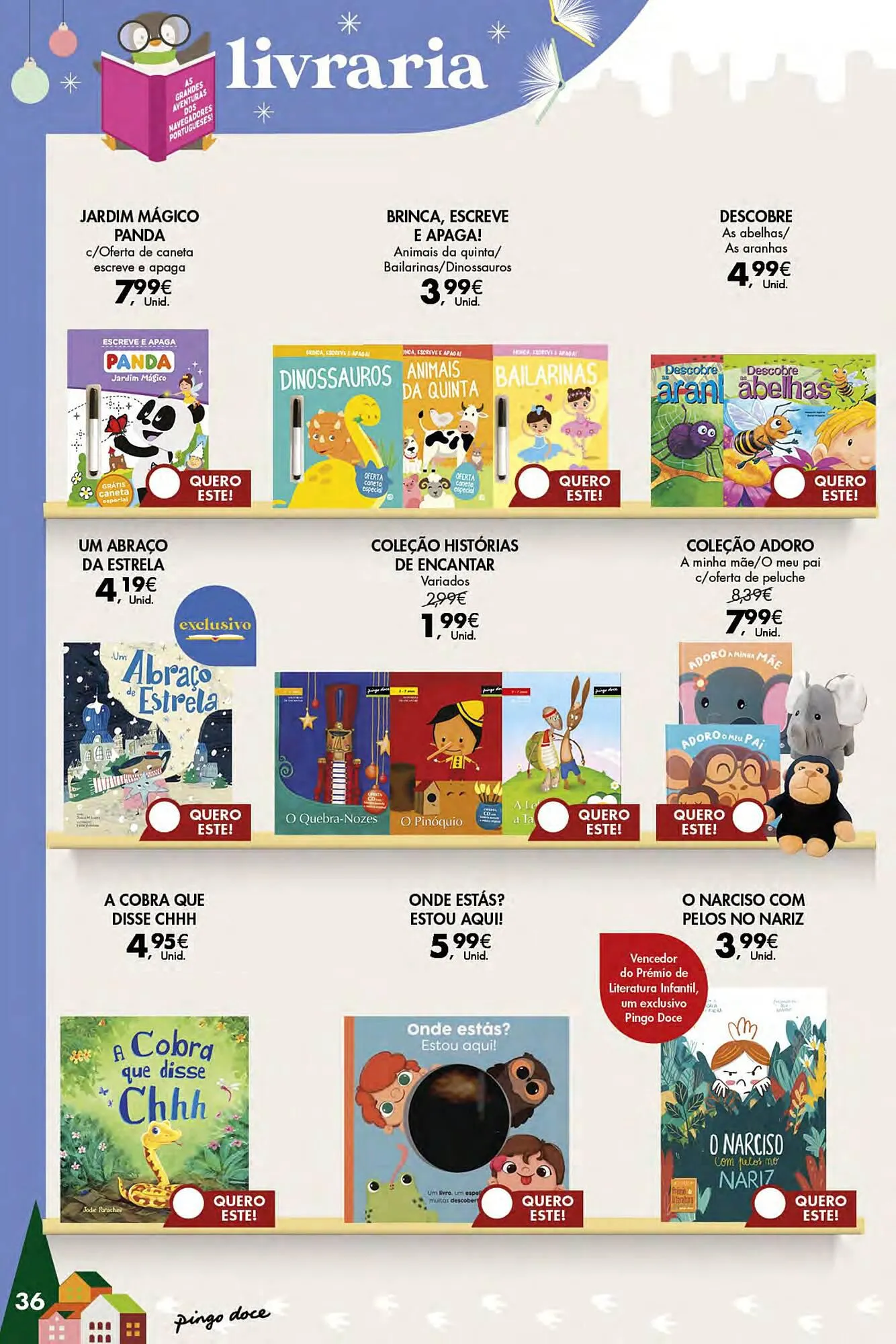 Folheto Folheto Pingo Doce de 16 de novembro até 24 de dezembro 2023 - Pagina 36