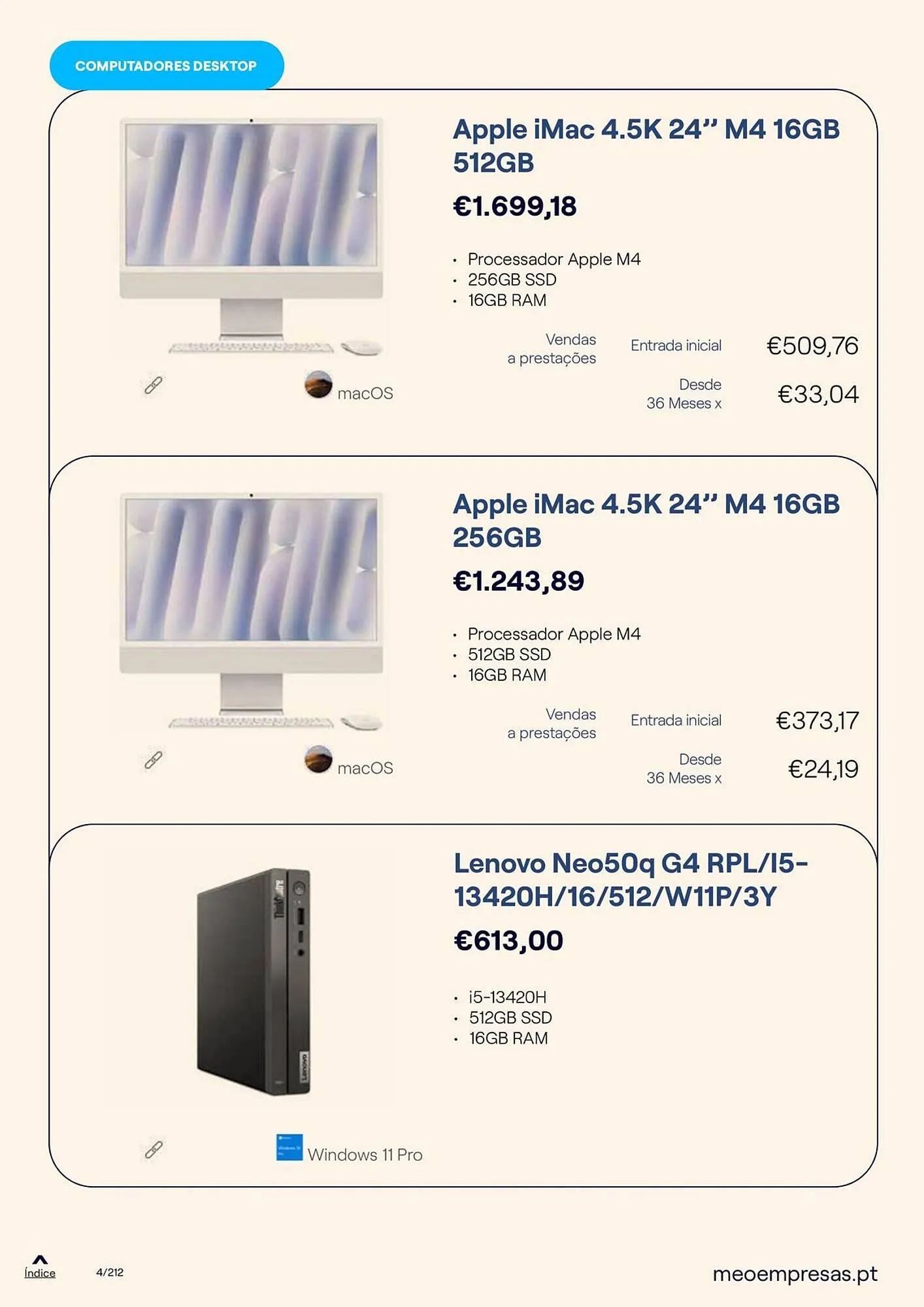 Folheto Catálogo MEO de 20 de outubro até 31 de dezembro 2025 - Pagina 4