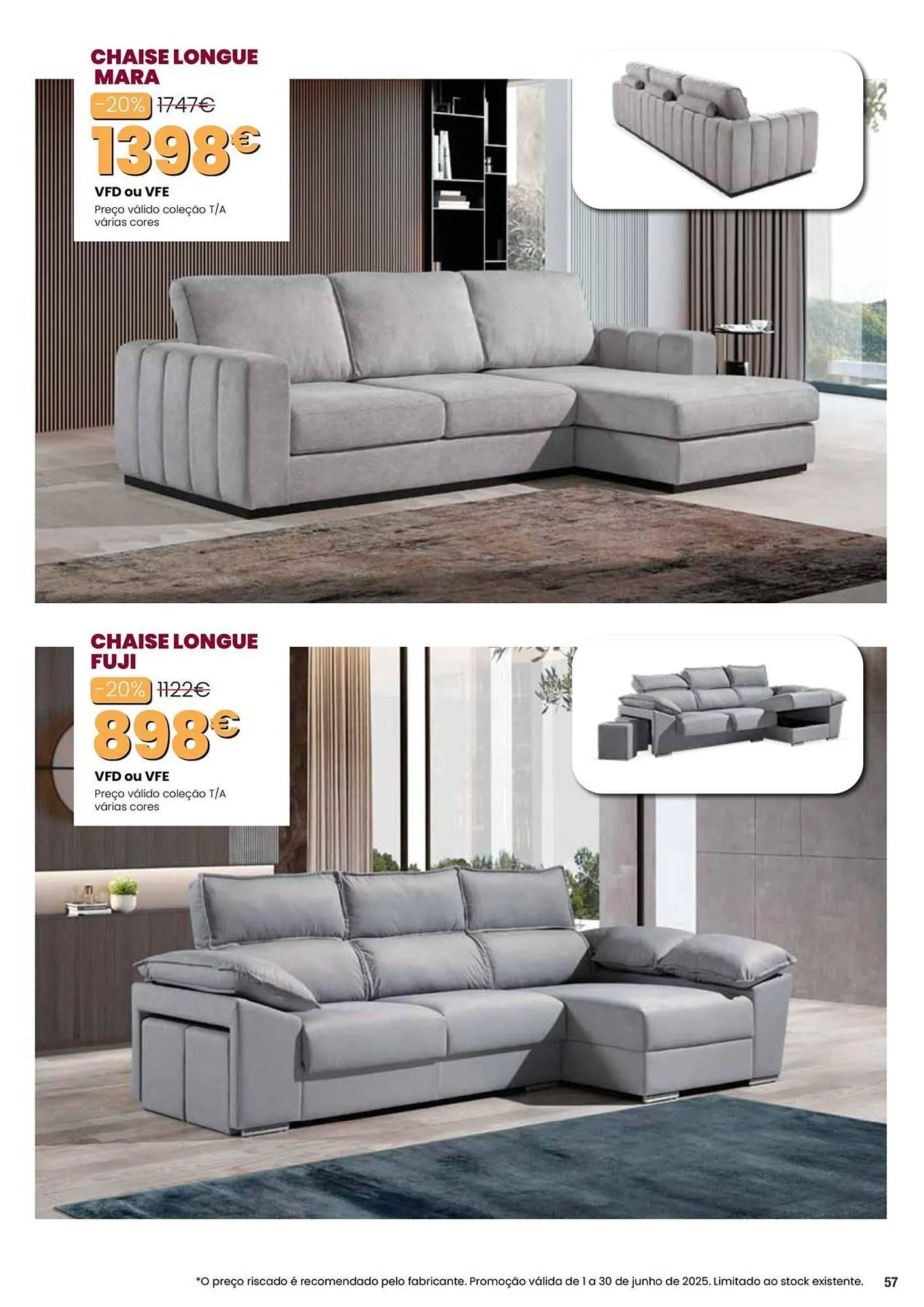 Folheto Folheto Hiper Centro do Móvel de 3 de junho até 30 de junho 2025 - Pagina 57