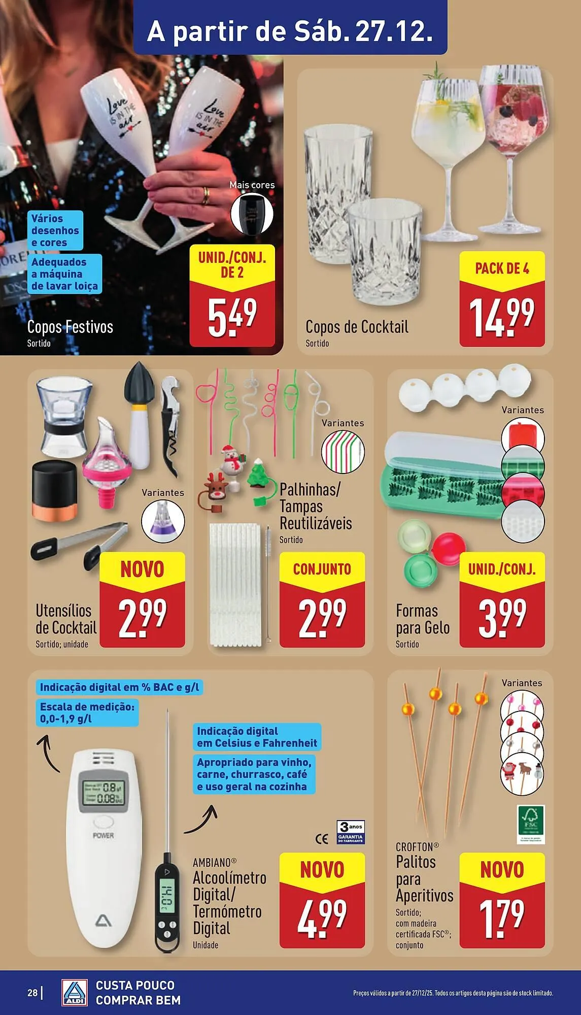 Folheto Folheto ALDI de 22 de dezembro até 28 de dezembro 2025 - Pagina 28