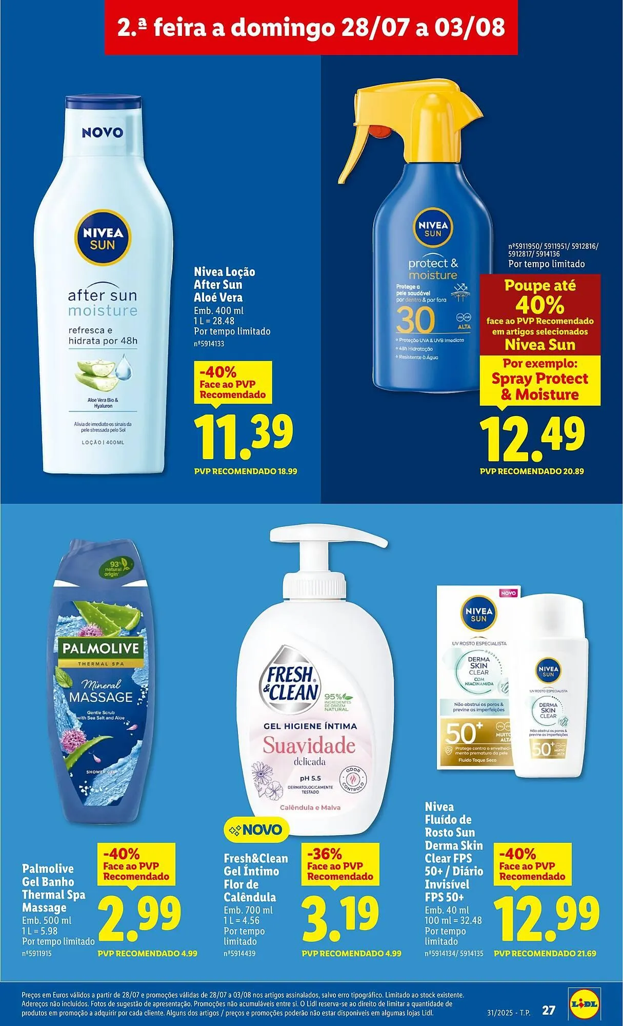 Folheto Folheto Lidl de 28 de julho até 3 de agosto 2025 - Pagina 27