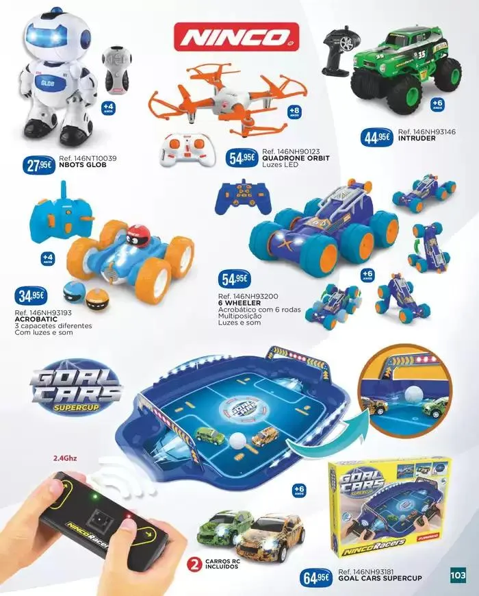 Folheto Catálogo De Brinquedos de 3 de dezembro até 31 de dezembro 2024 - Pagina 103