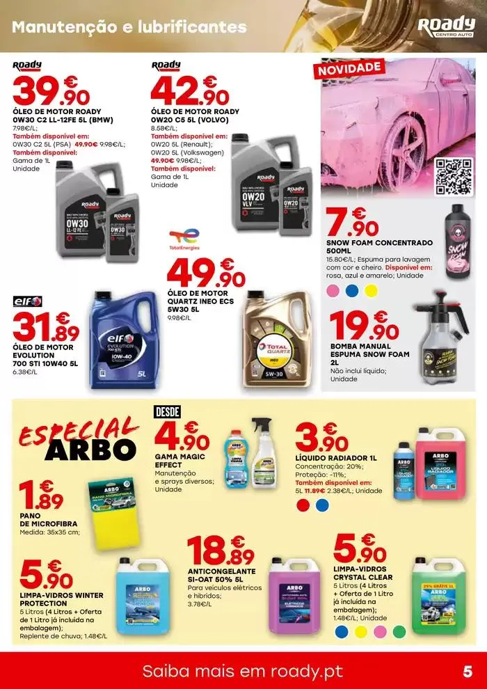 Folheto Catálogo Roady de 24 de outubro até 24 de novembro 2024 - Pagina 5