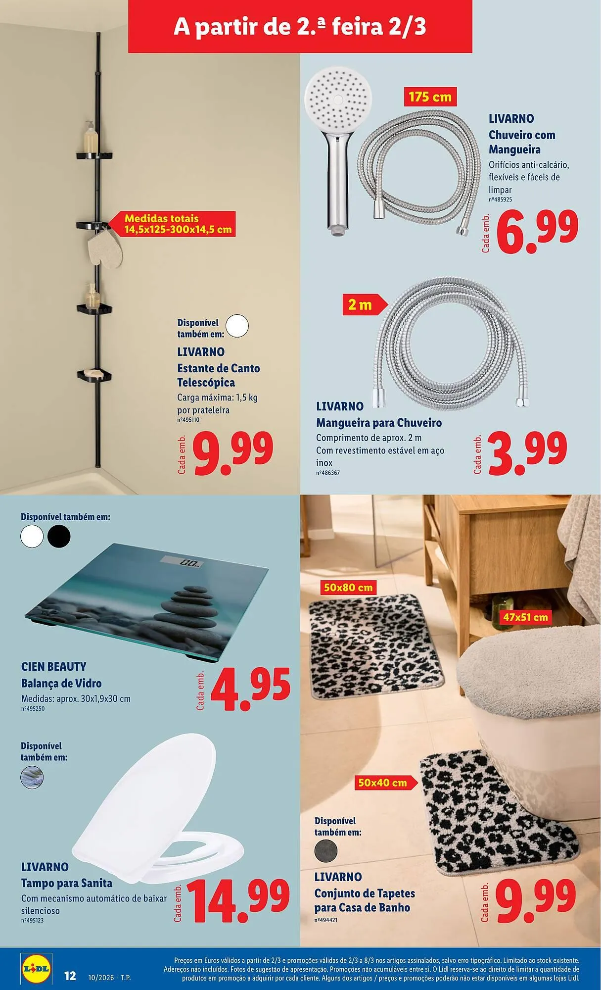 Folheto Folheto Lidl de 2 de março até 8 de março 2026 - Pagina 12