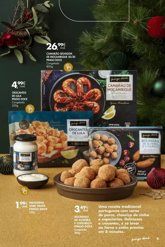 Folheto Pingo Doce Catálogo de Natal de 11 de dezembro até 11 de janeiro 2025 - Pagina 9