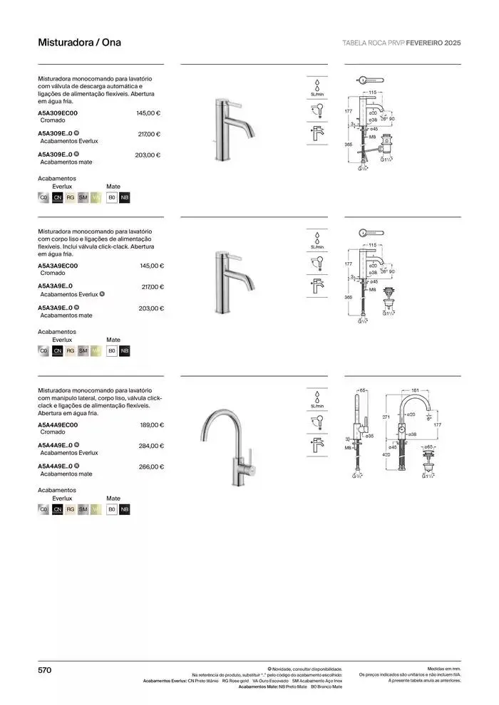 Folheto Soluções de Banho  de 6 de janeiro até 31 de dezembro 2025 - Pagina 572