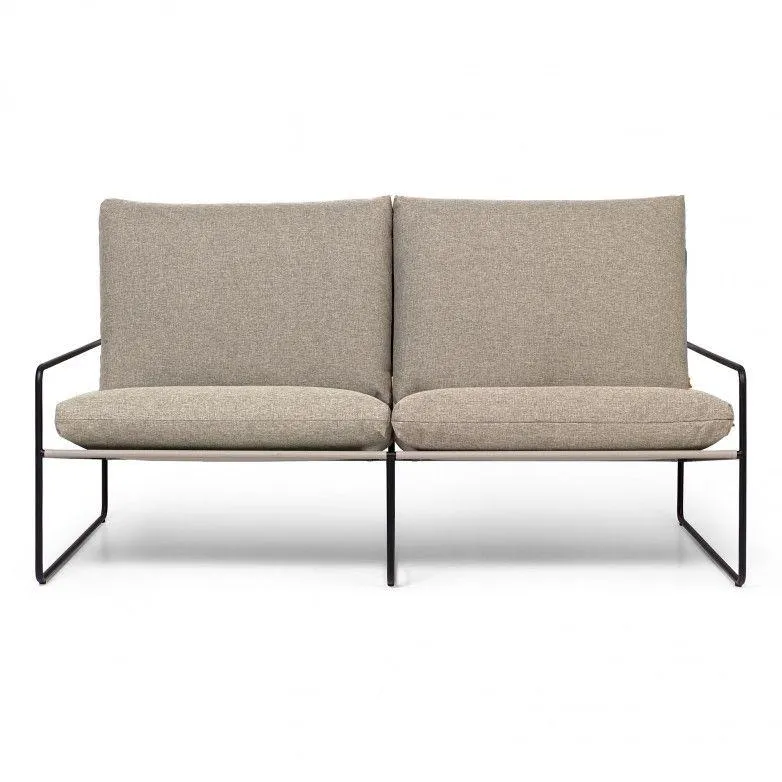 sofá de jardim de 2 lugares desert