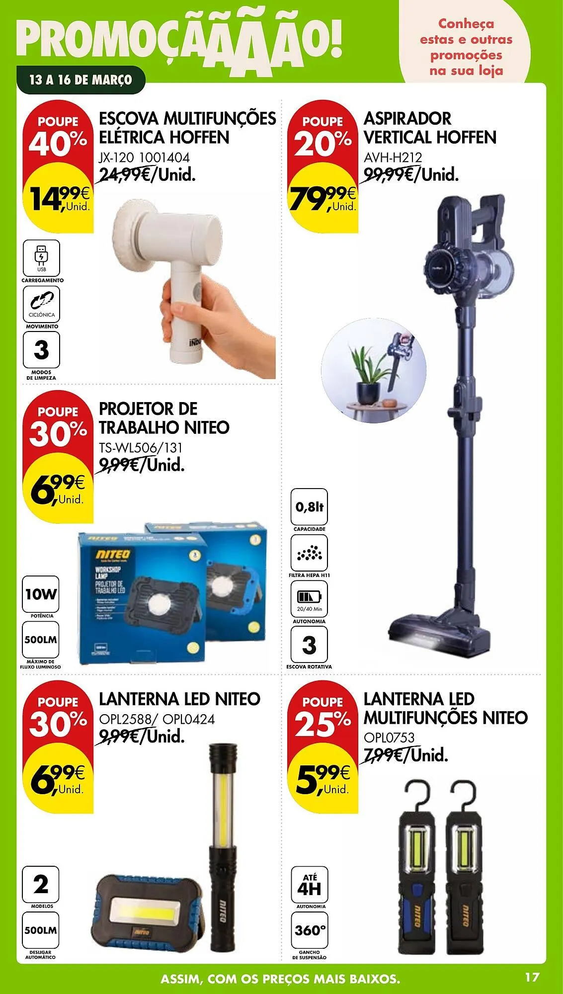 Folheto Folheto Pingo Doce de 13 de março até 16 de março 2026 - Pagina 17