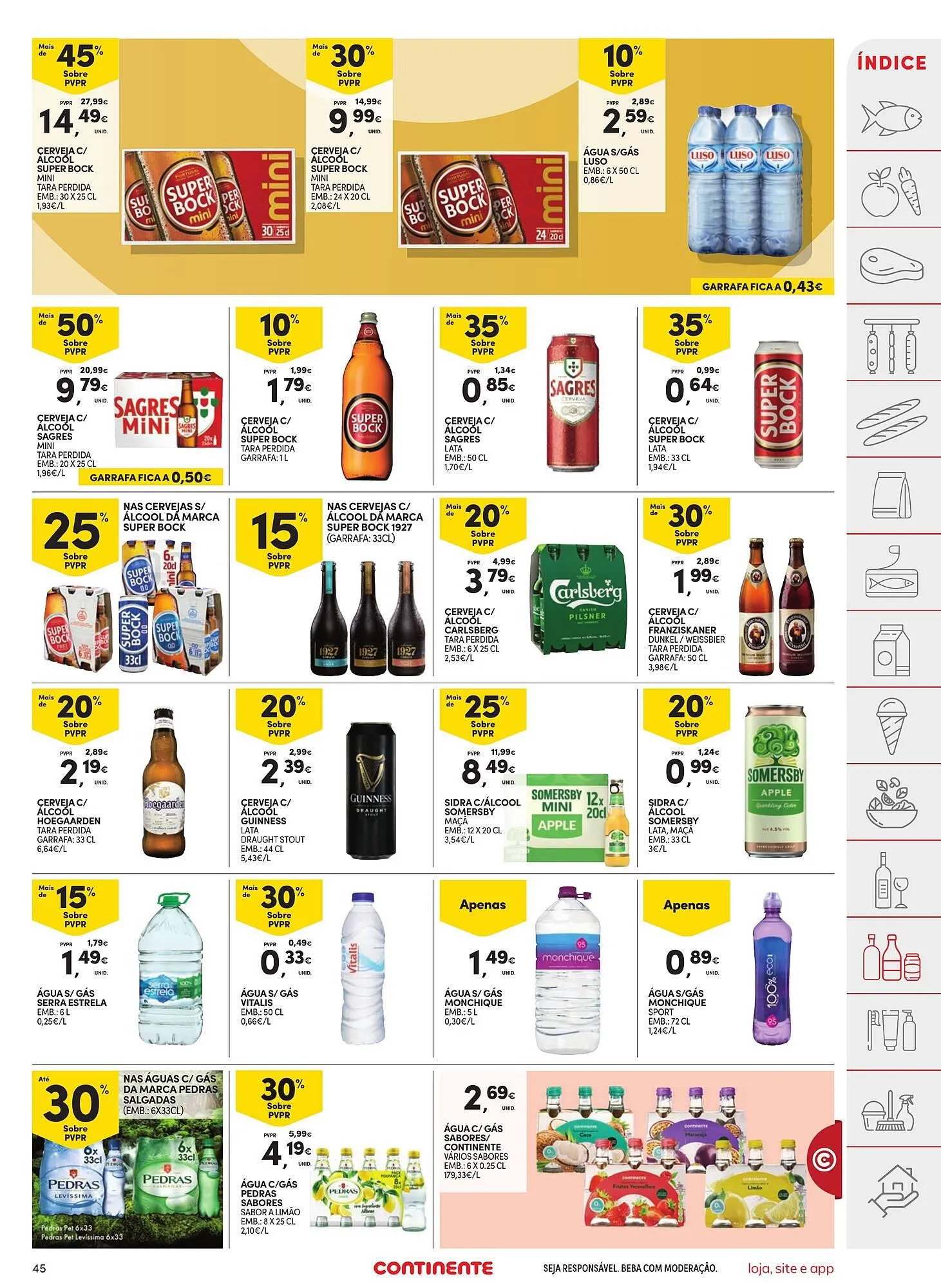 Folheto Folheto Continente de 18 de março até 24 de março 2025 - Pagina 45