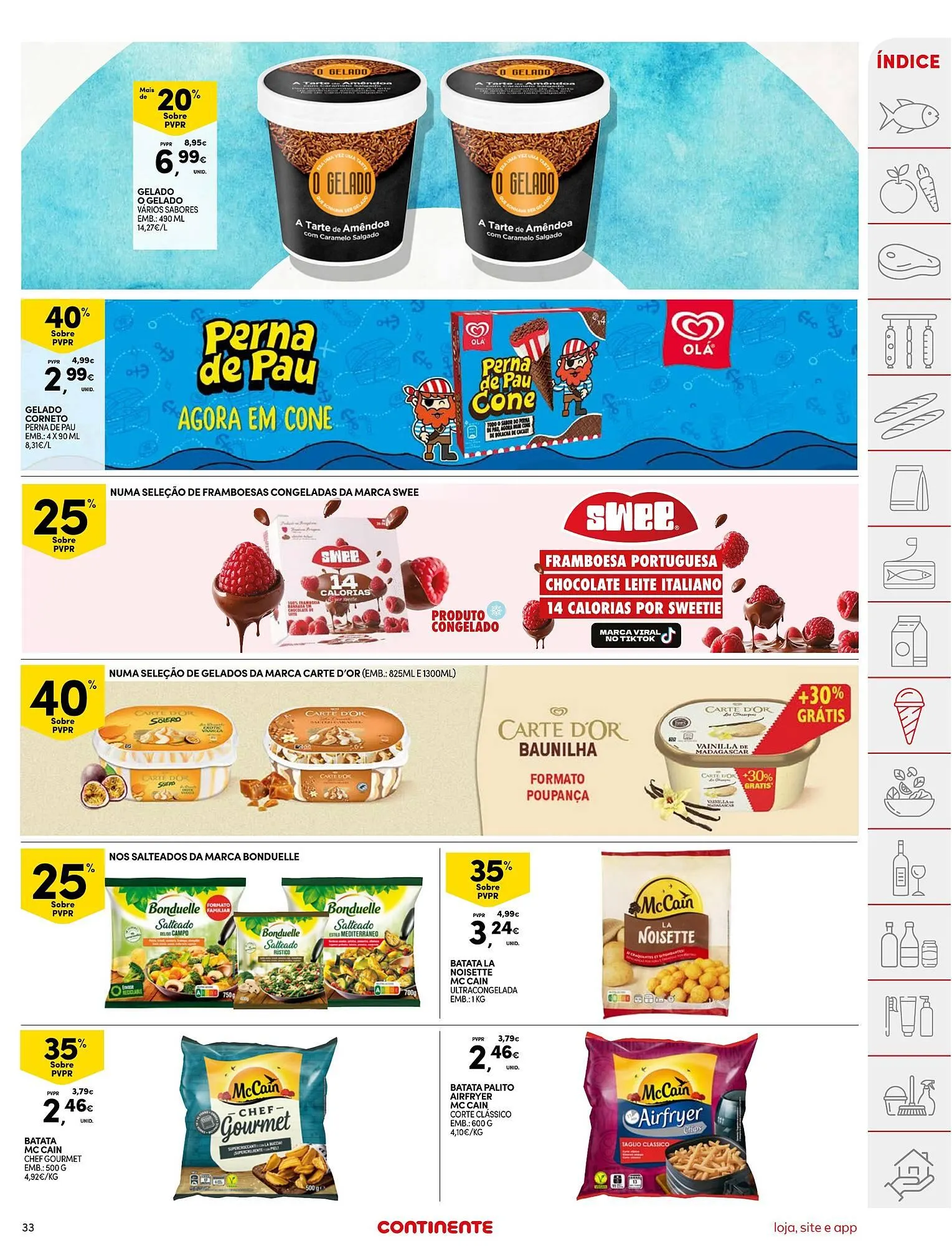 Folheto Folheto Continente de 1 de julho até 7 de julho 2025 - Pagina 33