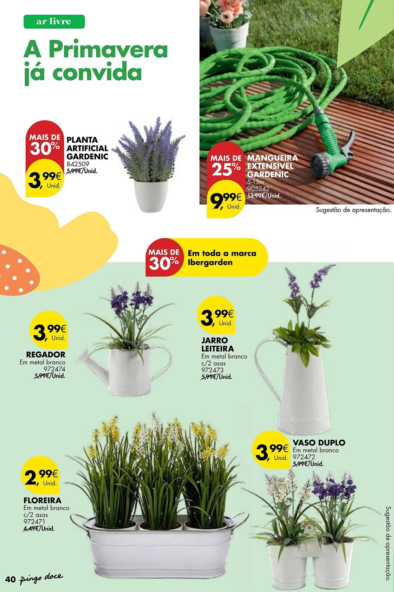 Folheto Folheto Pingo Doce de 22 de abril até 19 de maio 2025 - Pagina 44