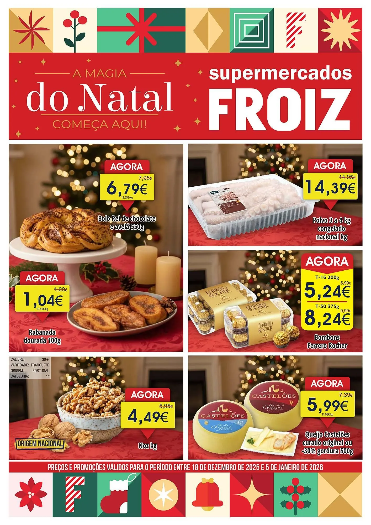 Folheto Folheto Froiz de 18 de dezembro até 5 de janeiro 2026 - Pagina 1