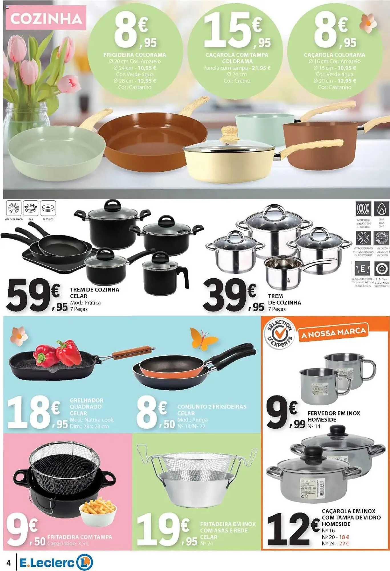 Folheto Folheto E.Leclerc de 10 de abril até 23 de abril 2025 - Pagina 4
