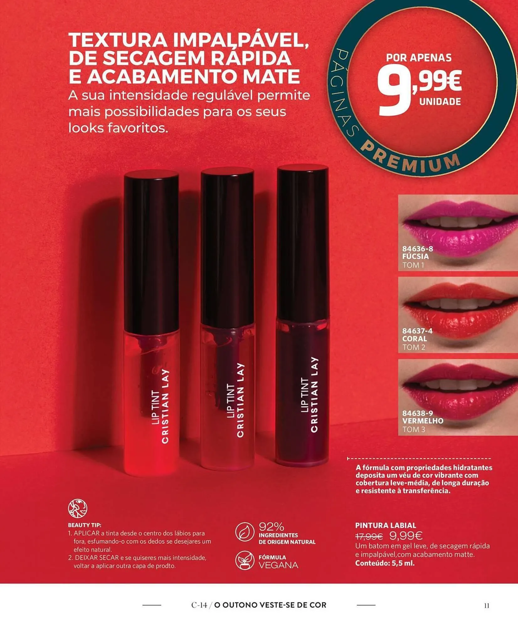 Folheto Catálogo Cristian Lay de 29 de setembro até 19 de outubro 2025 - Pagina 11