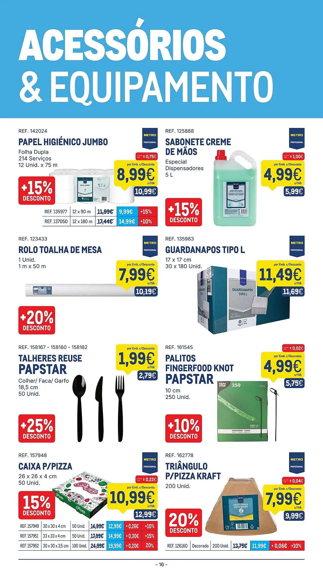 Folheto Catálogo Makro de 24 de março até 30 de março 2026 - Pagina 16