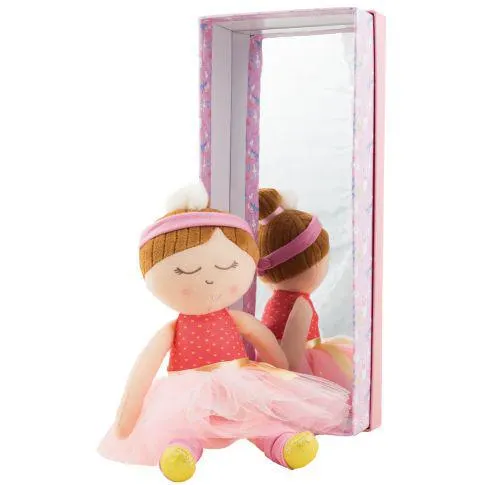 Boneca dançarina em tecido