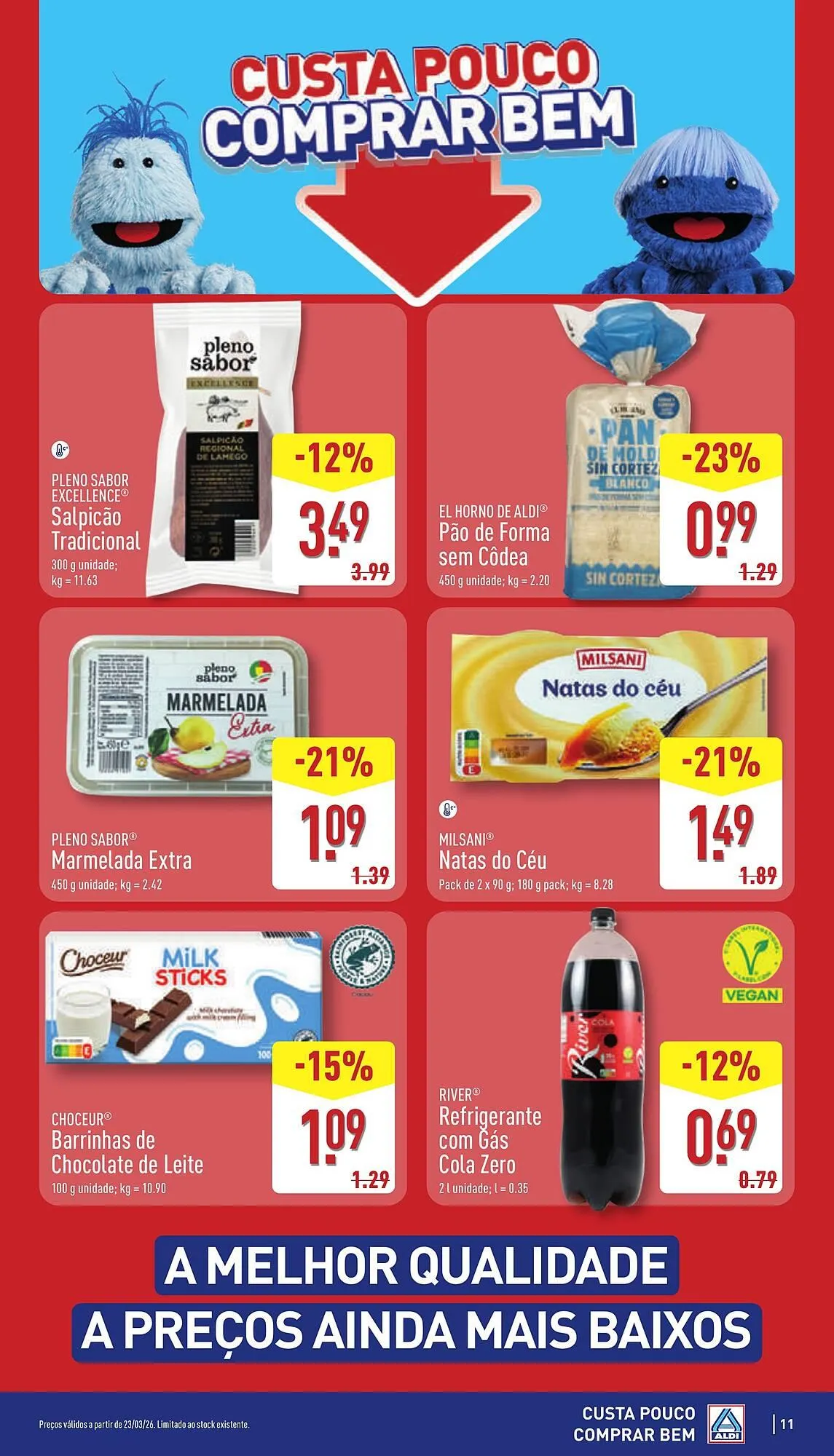 Folheto Folheto ALDI de 23 de março até 29 de março 2026 - Pagina 11