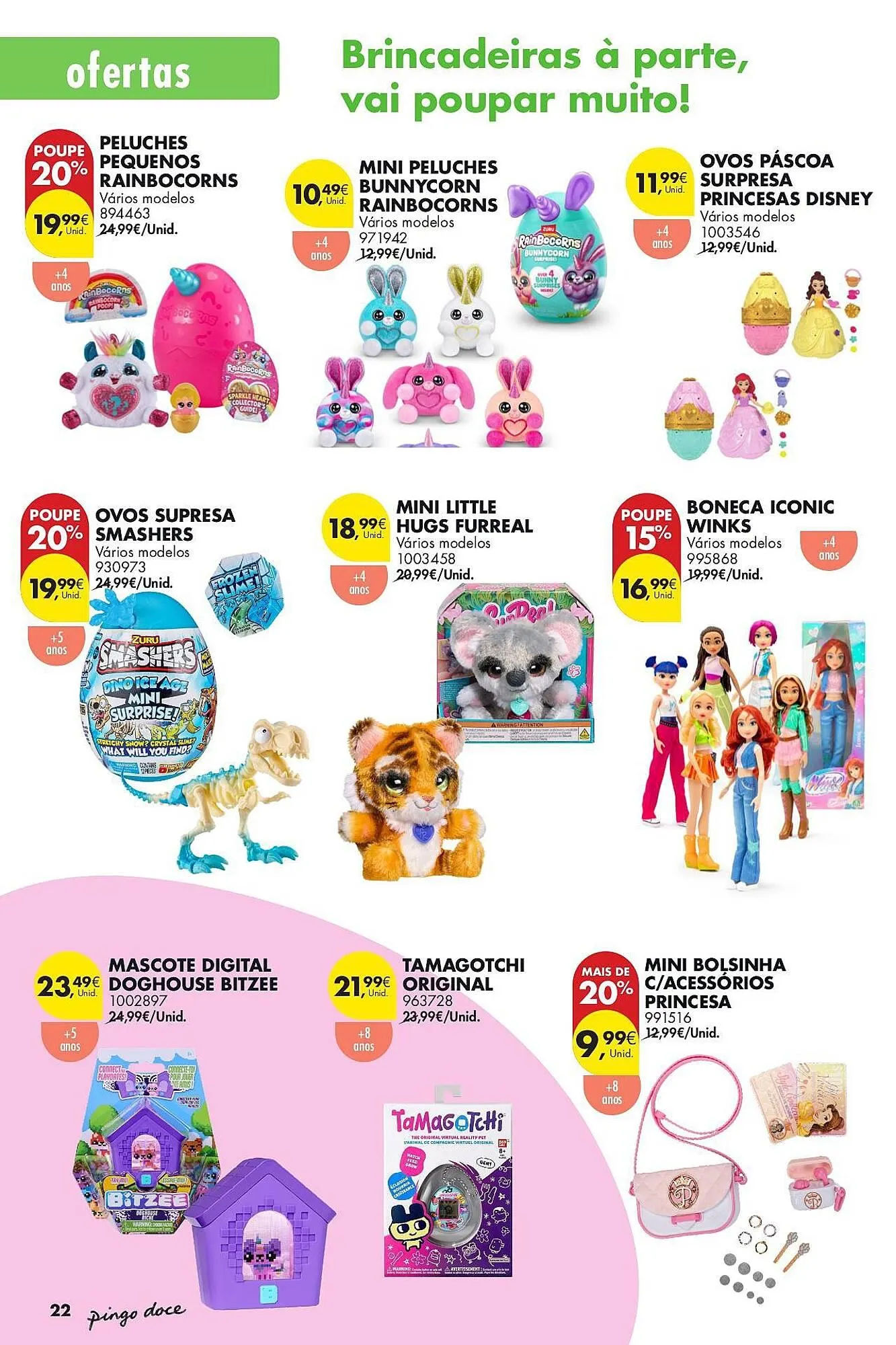 Folheto Folheto Pingo Doce de 10 de março até 6 de abril 2026 - Pagina 22