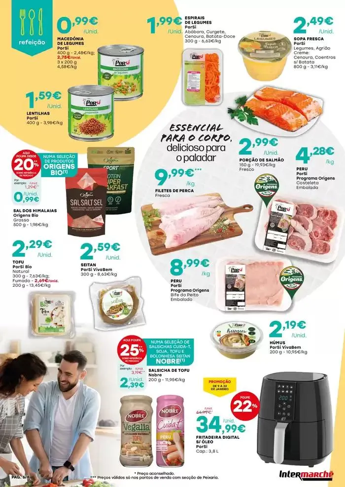 Folheto Folheto Alimentação Saudável Contact de 9 de janeiro até 22 de janeiro 2025 - Pagina 6