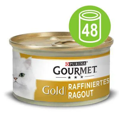 Gourmet Gold Ragout Refinado 48 x 85 g - Pack económico