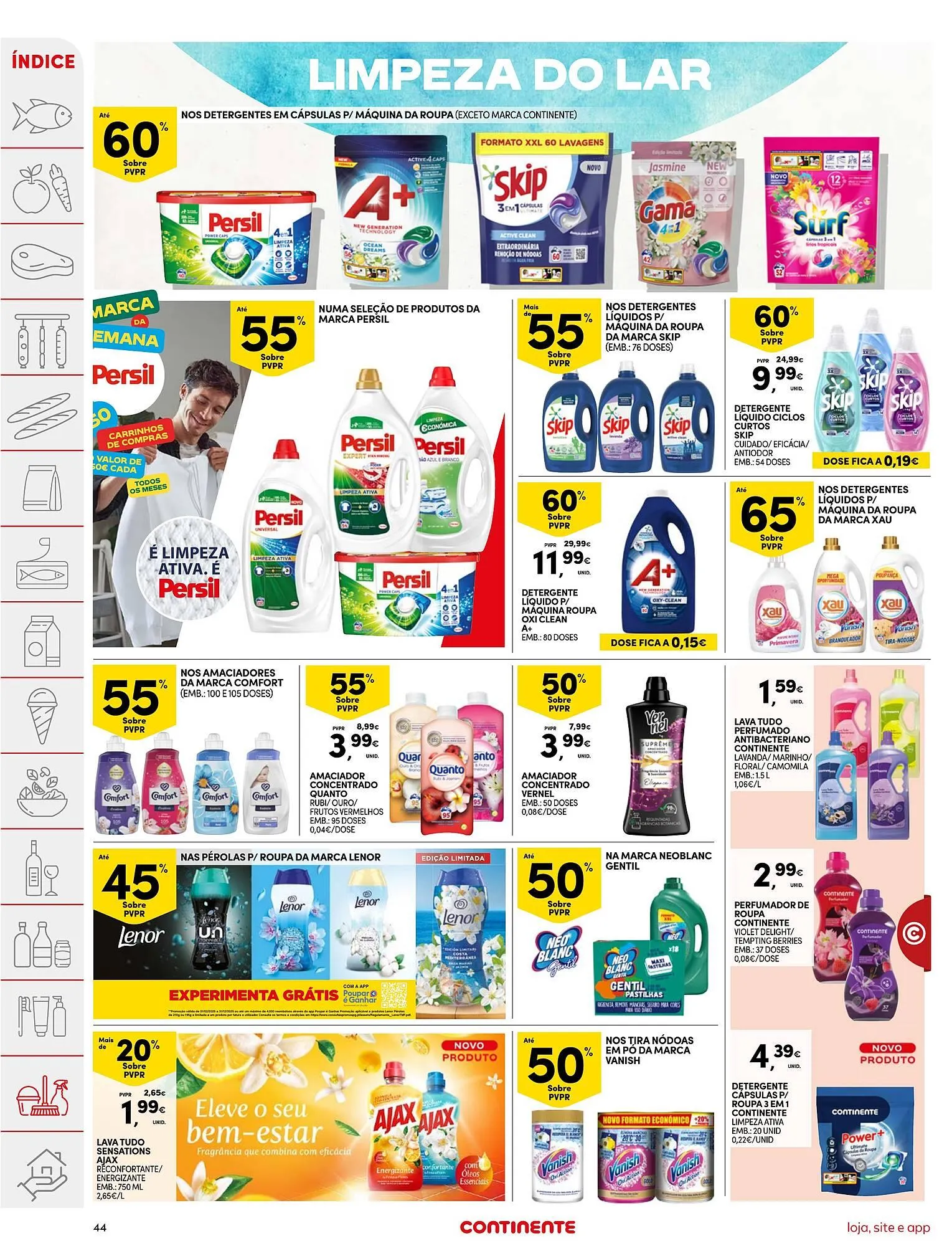 Folheto Folheto Continente de 1 de julho até 7 de julho 2025 - Pagina 44