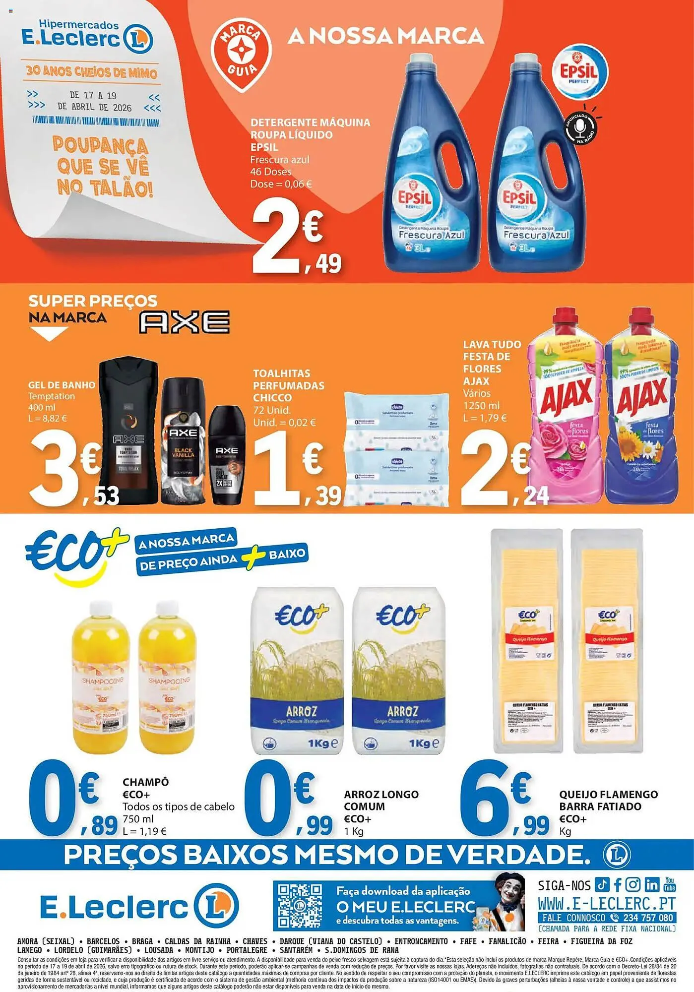 Folheto Folheto E.Leclerc de 17 de abril até 19 de abril 2026 - Pagina 4