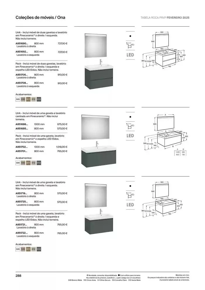 Folheto Soluções de Banho  de 6 de janeiro até 31 de dezembro 2025 - Pagina 290