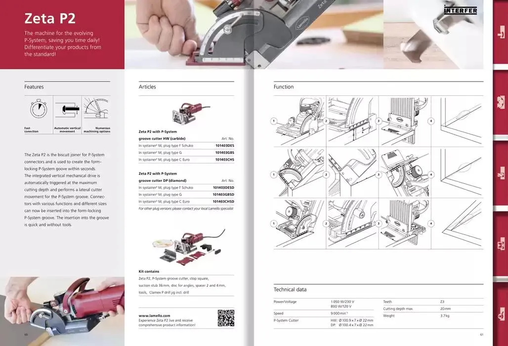 Folheto Novo! Catálogo Lamello 2025 de 6 de dezembro até 31 de dezembro 2025 - Pagina 31