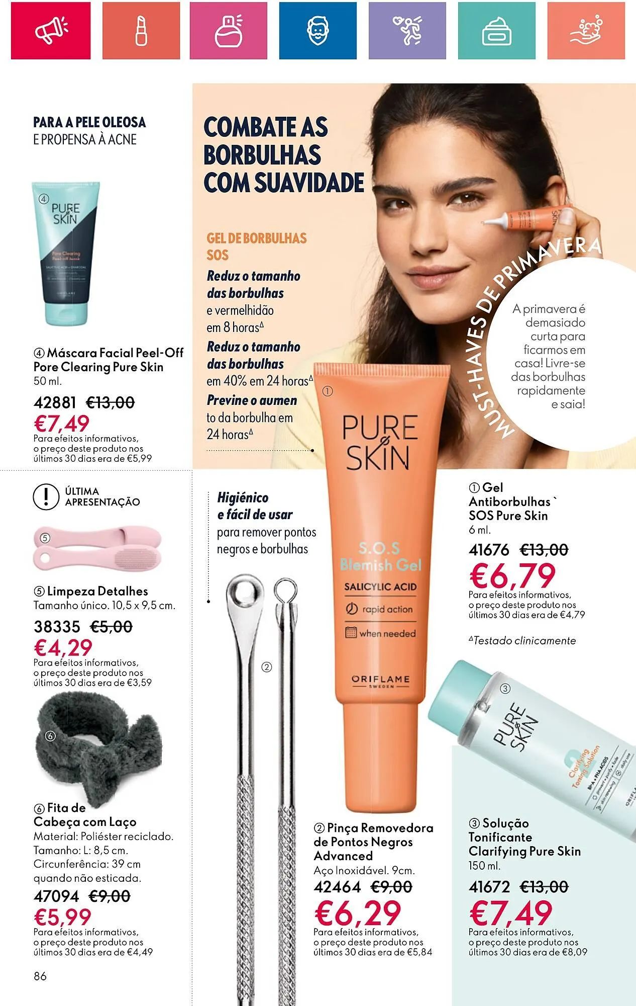 Folheto Folheto Oriflame de 18 de abril até 18 de maio 2024 - Pagina 86