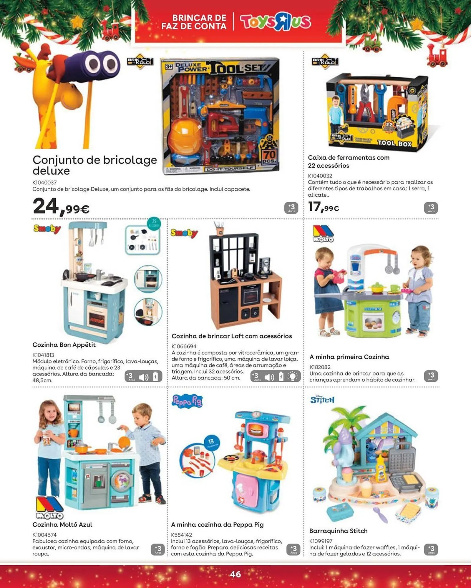 Folheto Catálogo Toys R Us de 5 de novembro até 5 de janeiro 2026 - Pagina 46