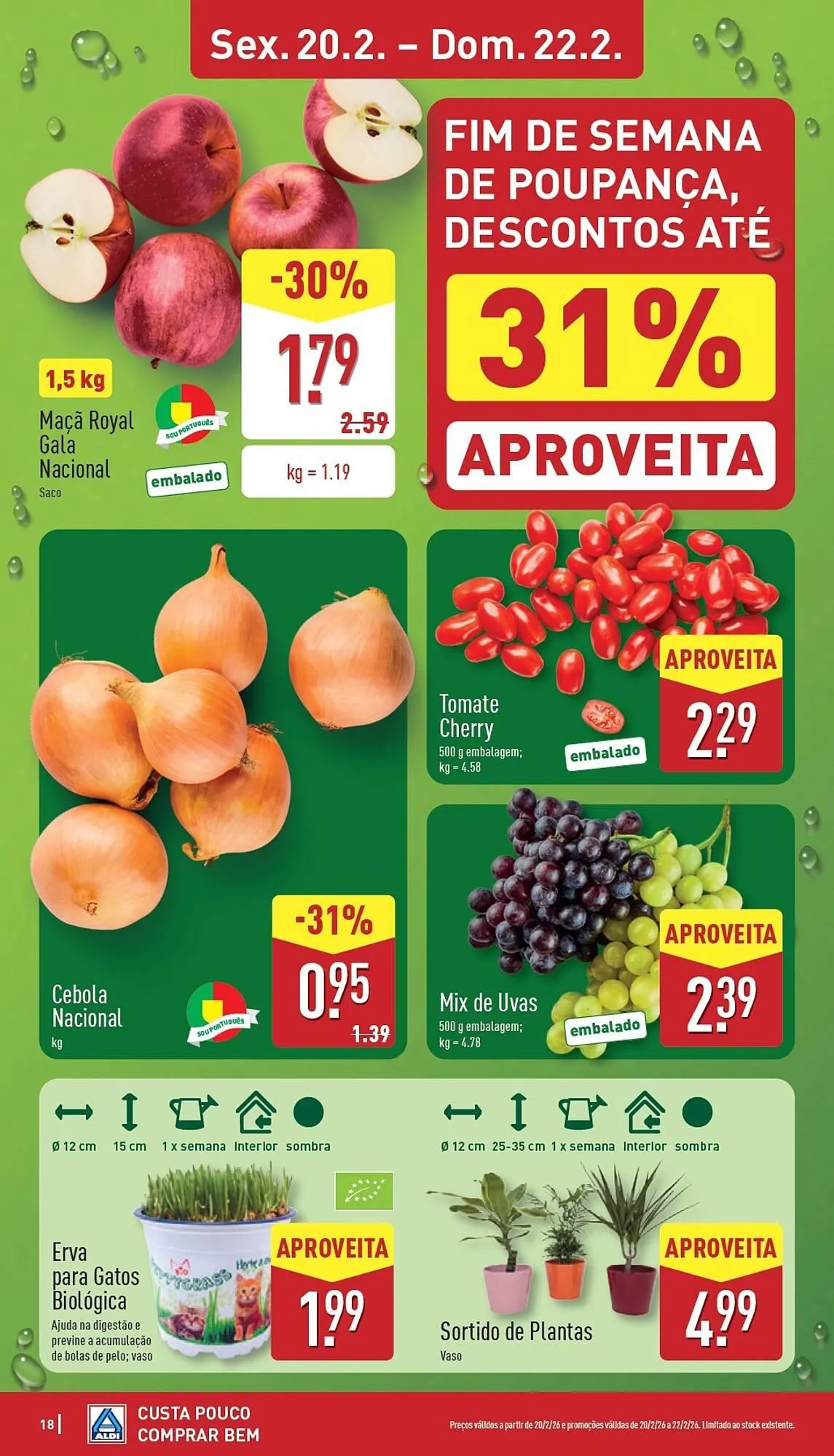 Folheto Folheto ALDI de 16 de fevereiro até 22 de fevereiro 2026 - Pagina 18
