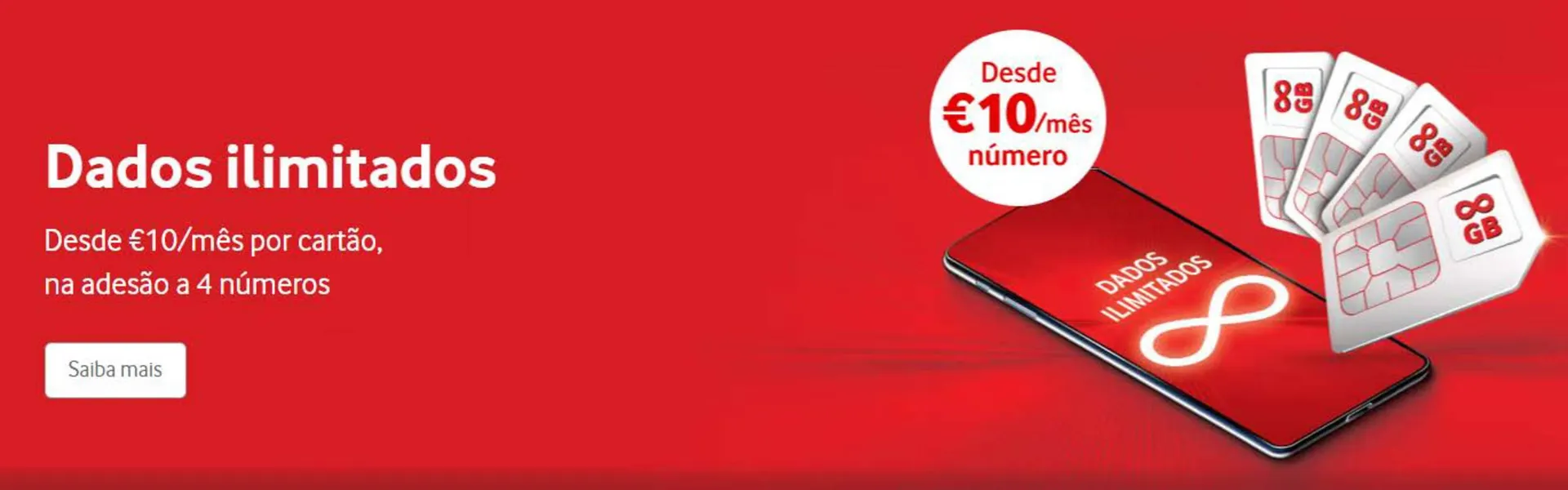 Folheto Folheto Vodafone de 2 de julho até 31 de julho 2025 - Pagina 1