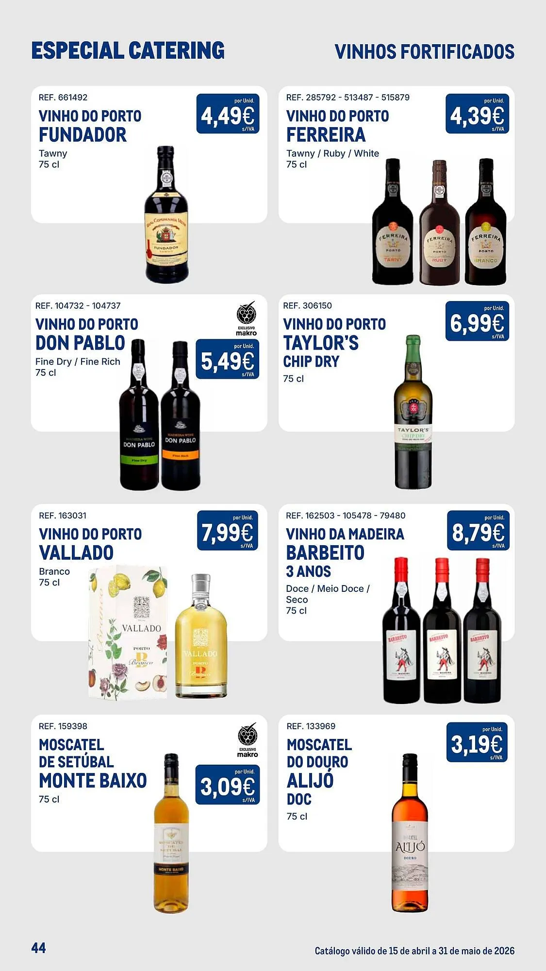 Folheto Catálogo Makro de 16 de abril até 31 de maio 2026 - Pagina 44