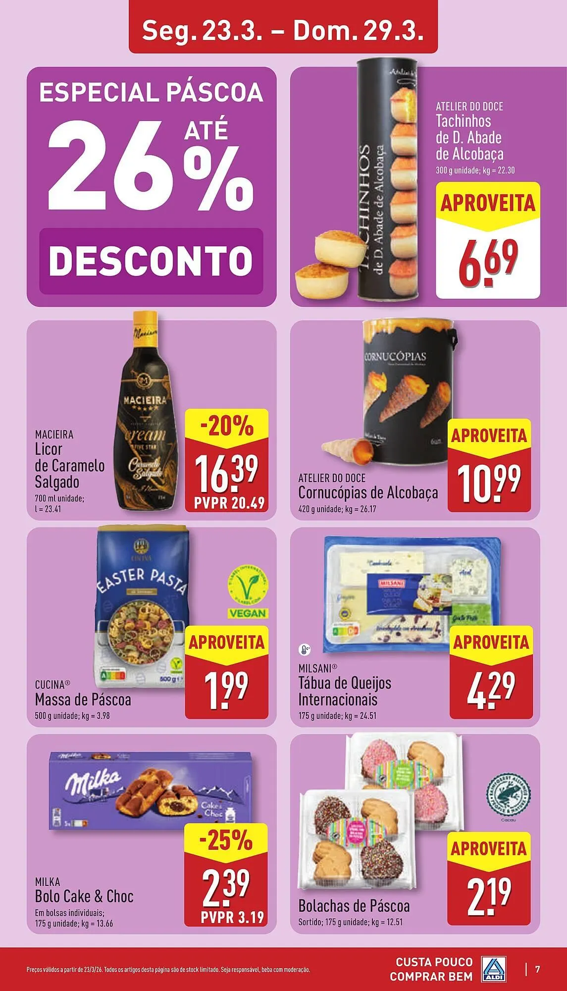 Folheto Folheto ALDI de 23 de março até 29 de março 2026 - Pagina 7