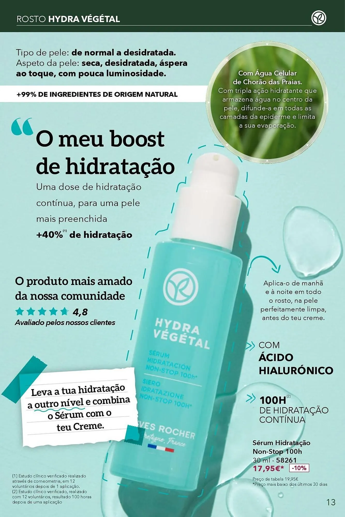 Folheto Folheto Yves Rocher de 30 de janeiro até 26 de fevereiro 2025 - Pagina 13