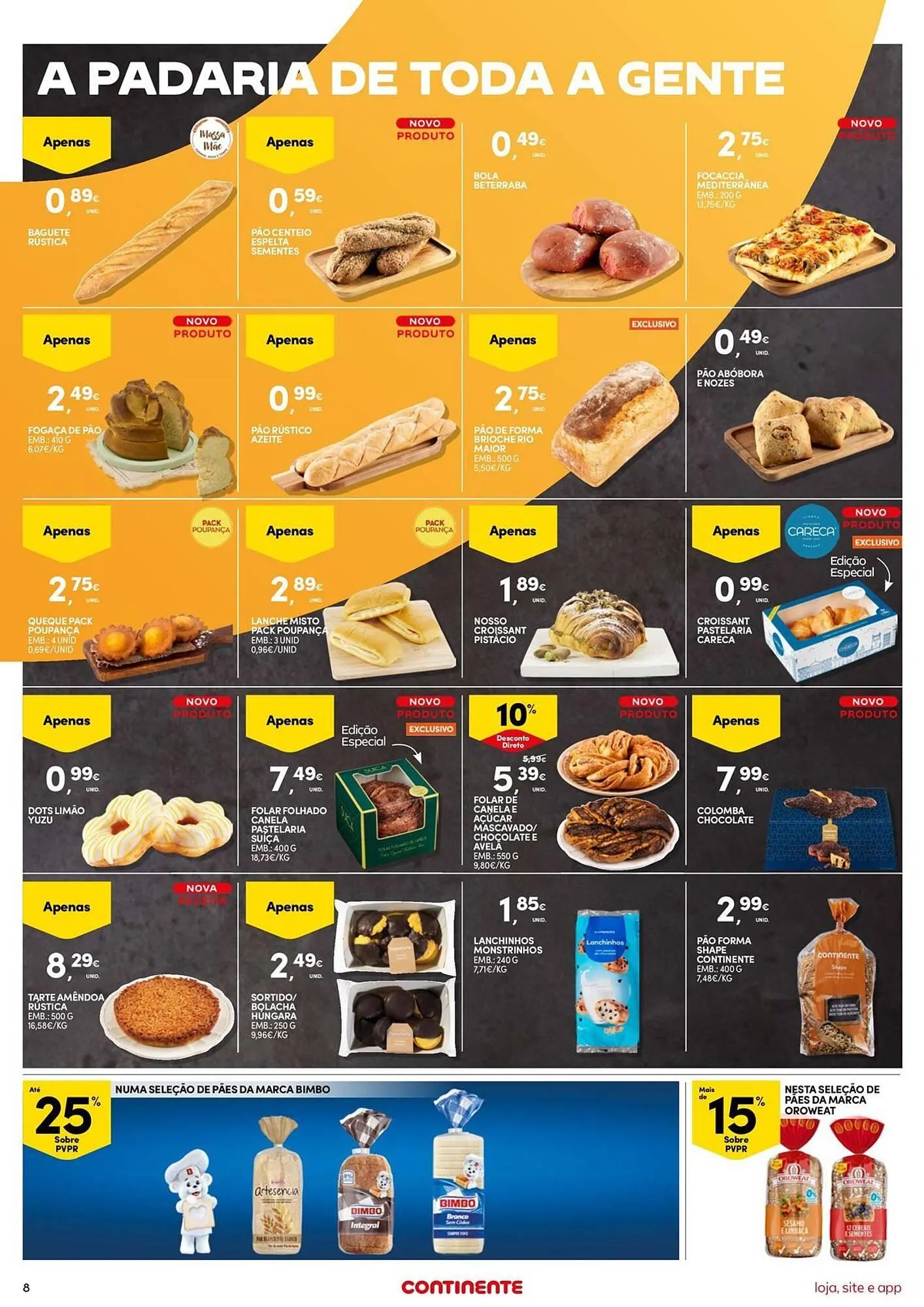 Folheto Folheto Continente Bom dia de 8 de abril até 13 de abril 2026 - Pagina 8