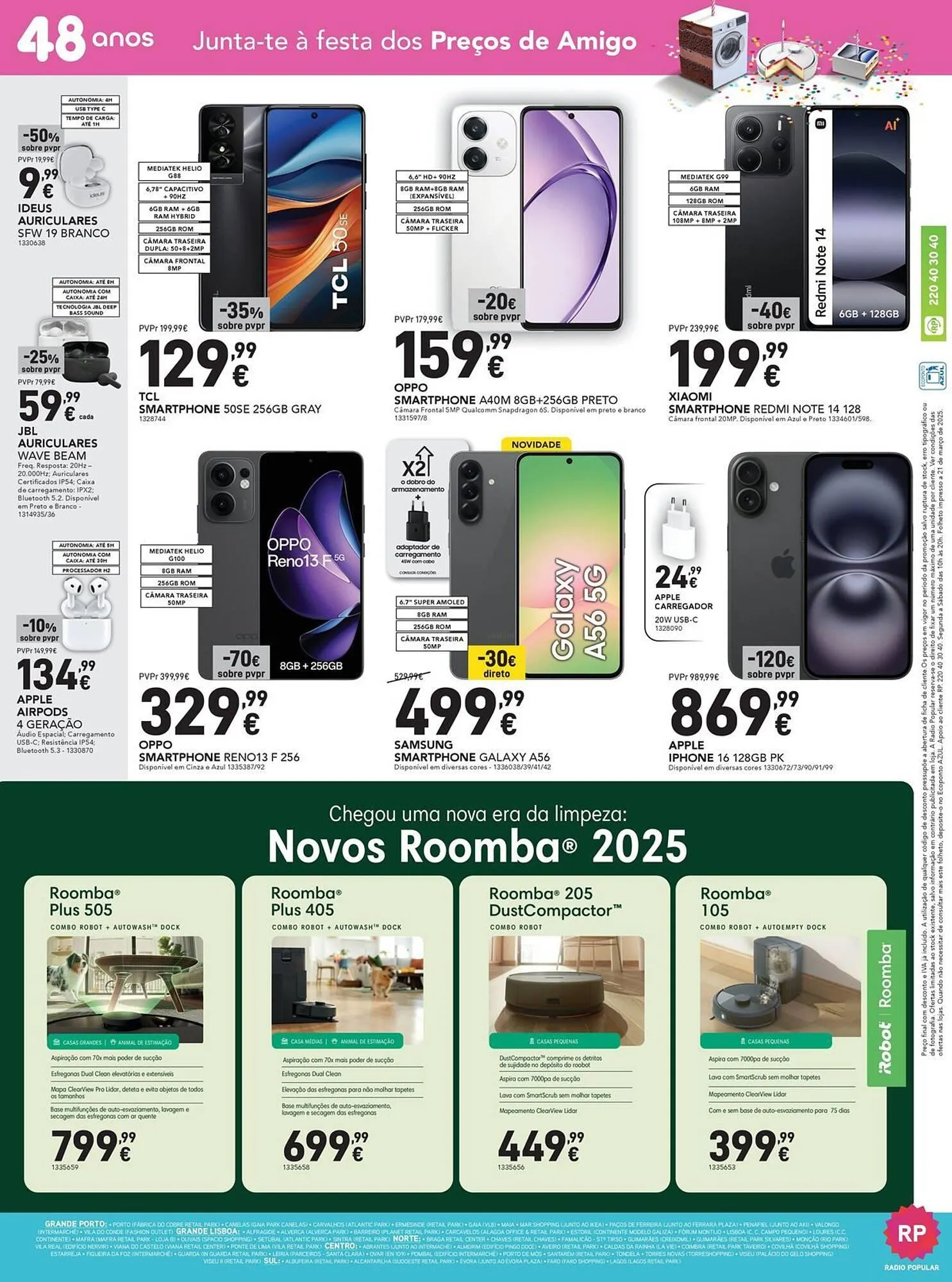 Folheto Folheto Radio Popular de 1 de abril até 15 de abril 2025 - Pagina 8