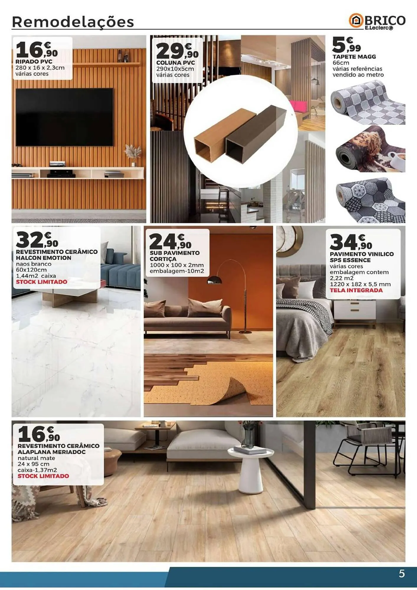 Folheto Folheto E.Leclerc de 31 de março até 20 de abril 2025 - Pagina 5