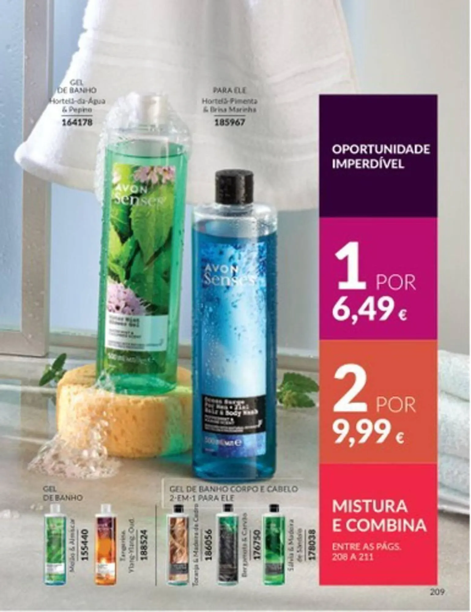 Folheto Folheto Avon de 3 de março até 31 de março 2025 - Pagina 209