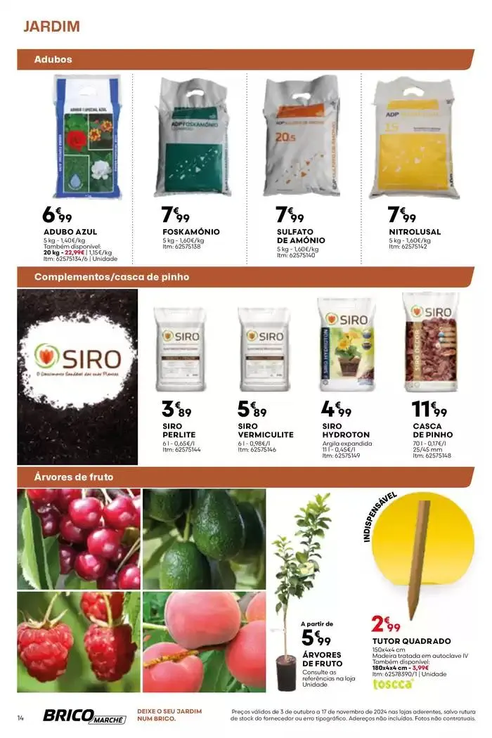 Folheto Folheto Digital - Jardim Outono/Inverno 24p Nacional de 3 de outubro até 17 de novembro 2024 - Pagina 14