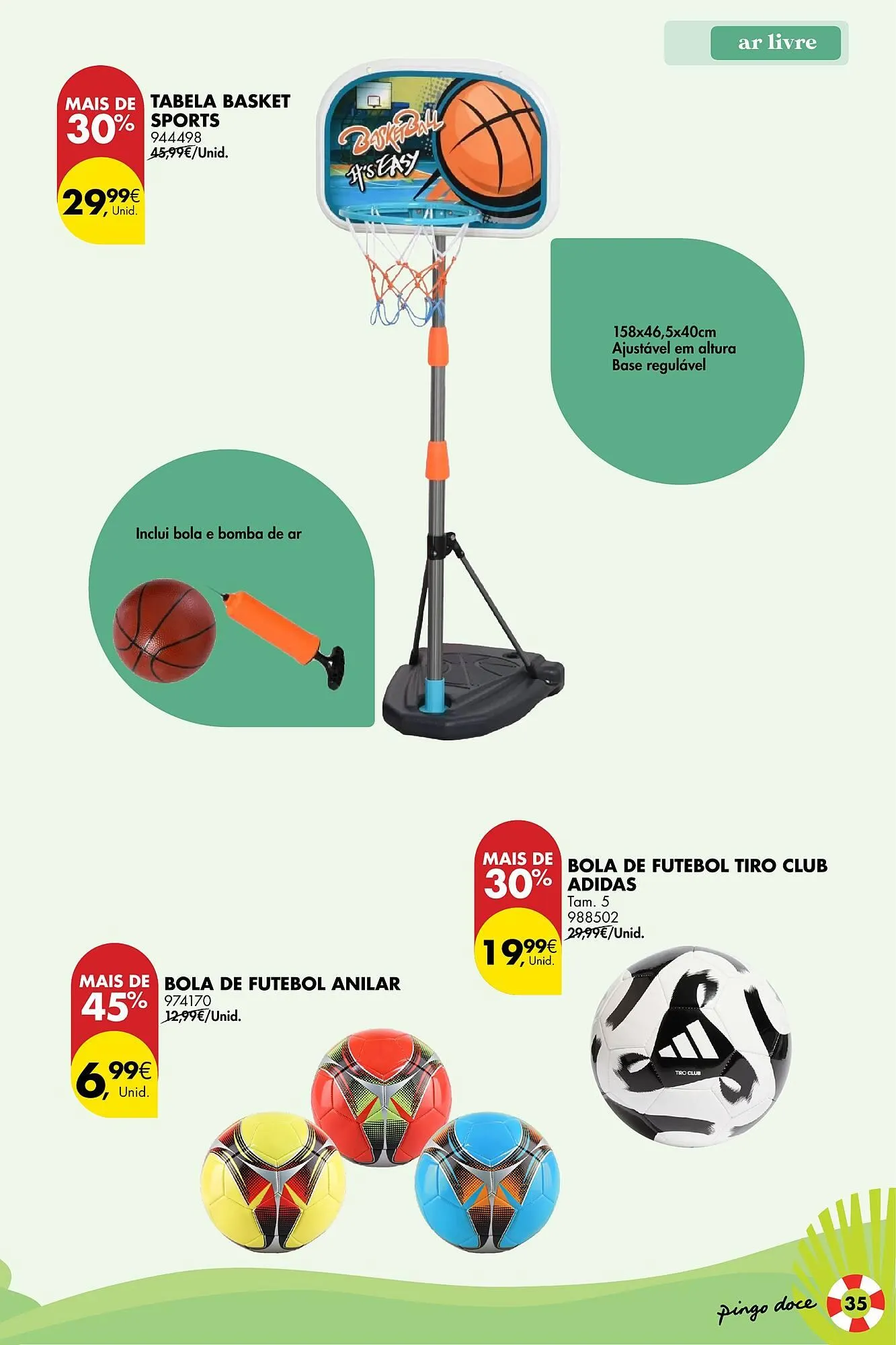Folheto Folheto Pingo Doce de 1 de julho até 21 de julho 2025 - Pagina 35
