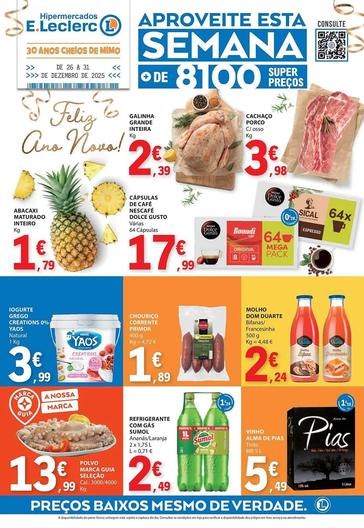 Folheto Folheto E.Leclerc de 30 de dezembro até 31 de dezembro 2025 - Pagina 1