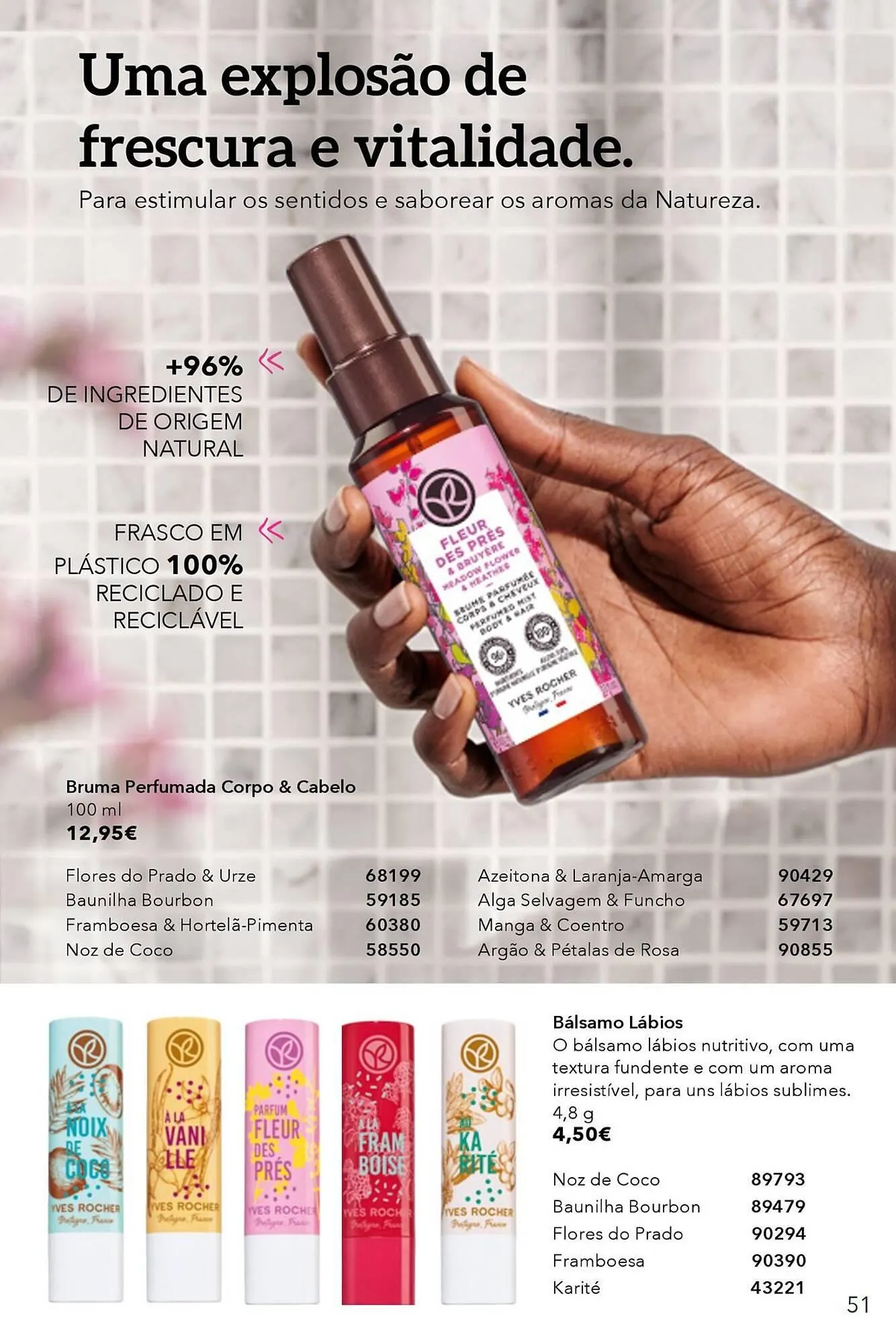 Folheto Folheto Yves Rocher de 30 de janeiro até 26 de fevereiro 2025 - Pagina 51