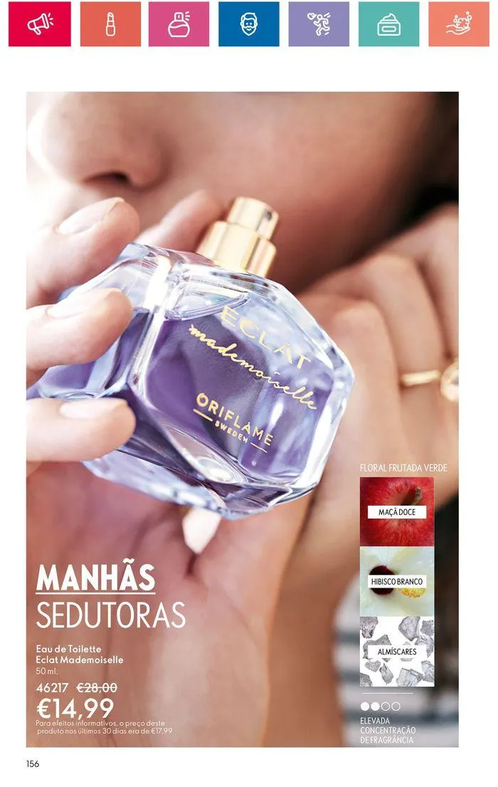 Folheto Folheto Oriflame de 30 de maio até 19 de junho 2024 - Pagina 156