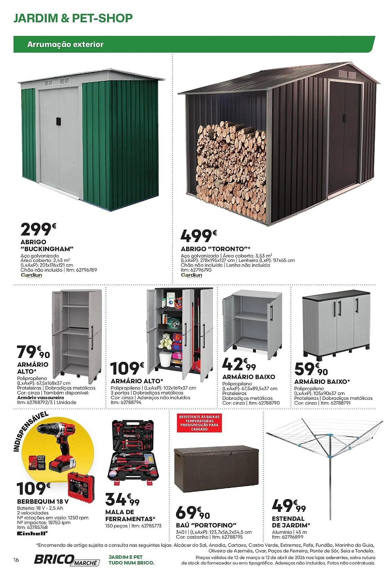 Folheto Folheto Bricomarché de 12 de março até 12 de abril 2026 - Pagina 16