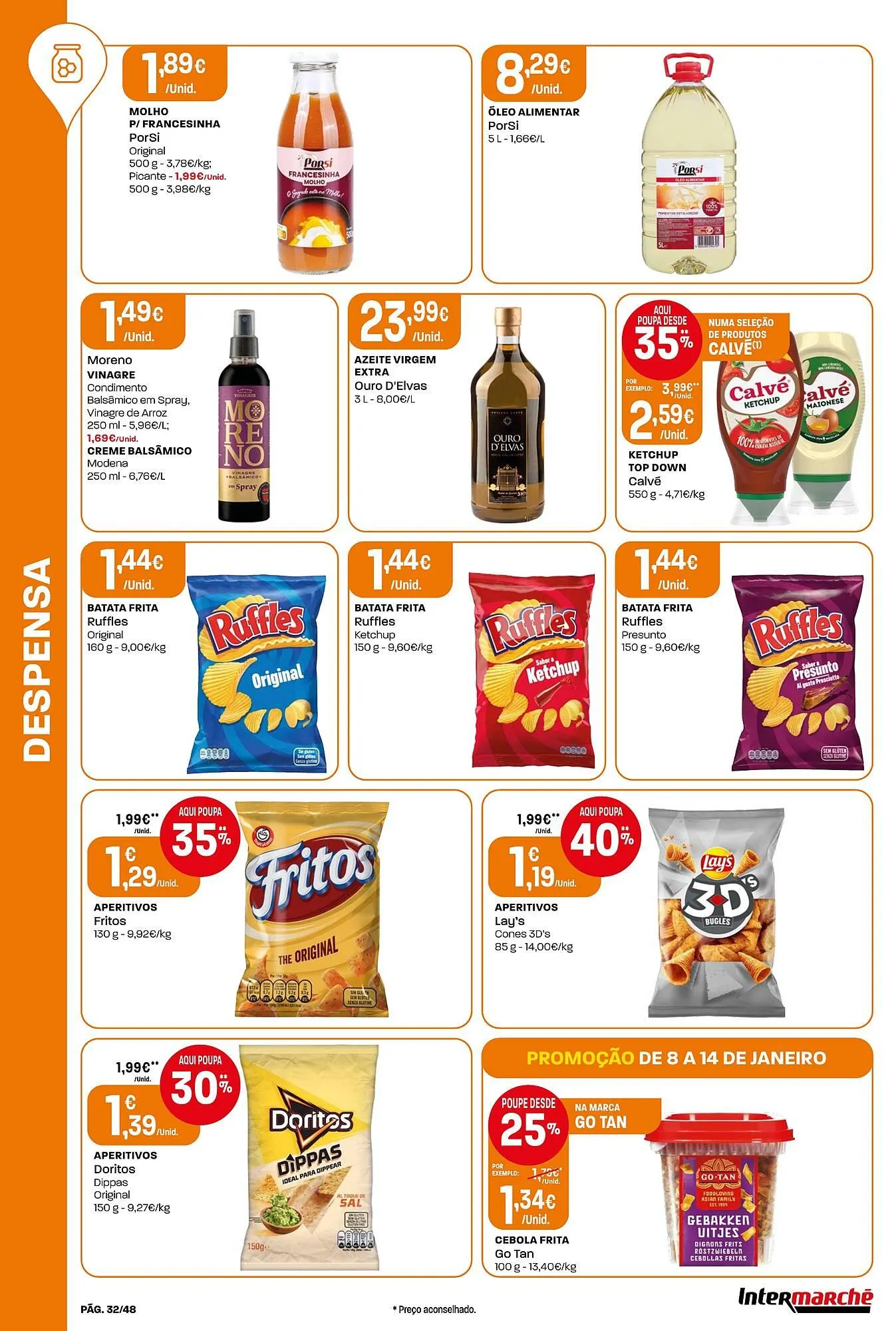 Folheto Folheto Intermarché de 8 de janeiro até 14 de janeiro 2026 - Pagina 32