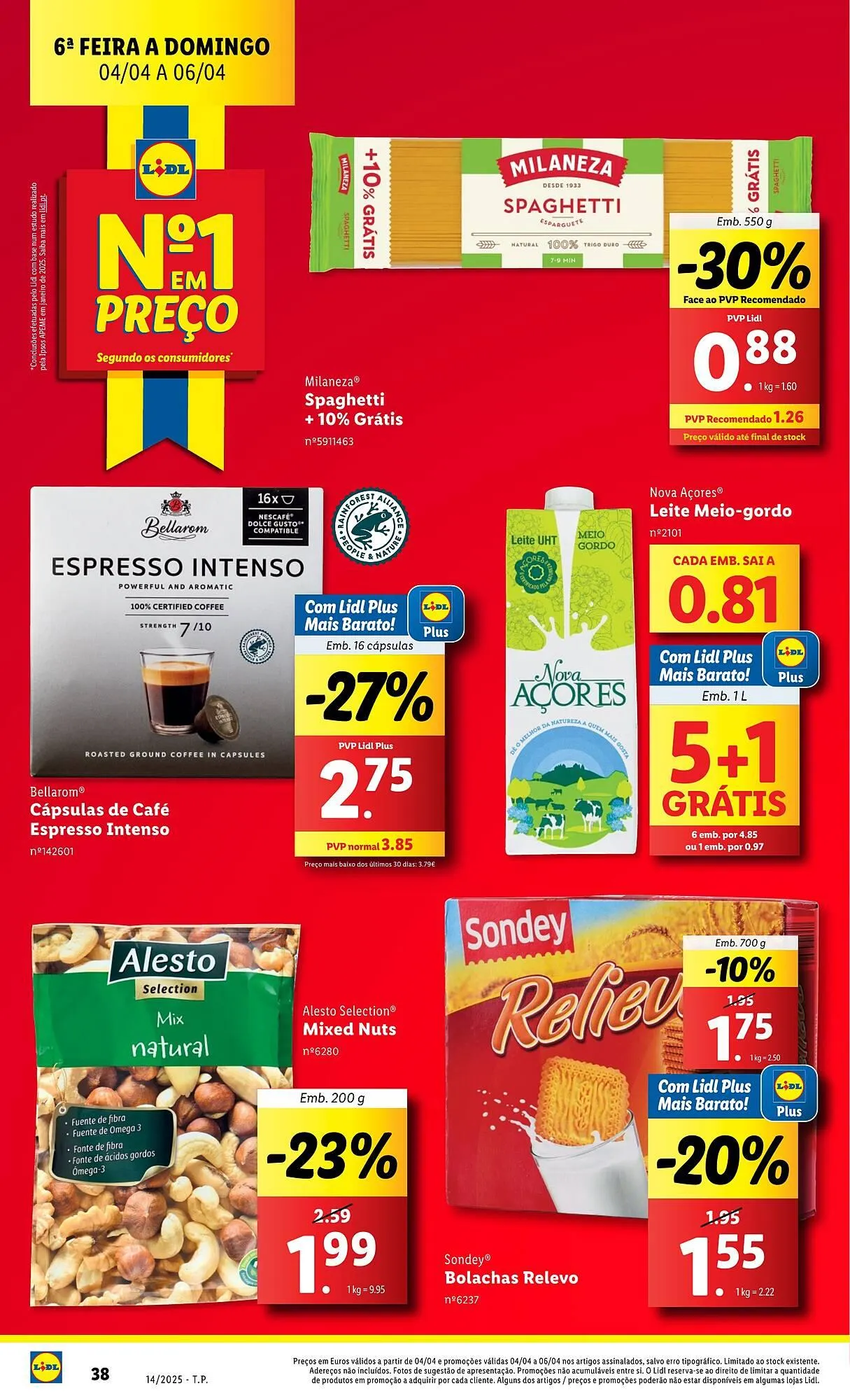 Folheto Folheto Lidl de 31 de março até 6 de abril 2025 - Pagina 38